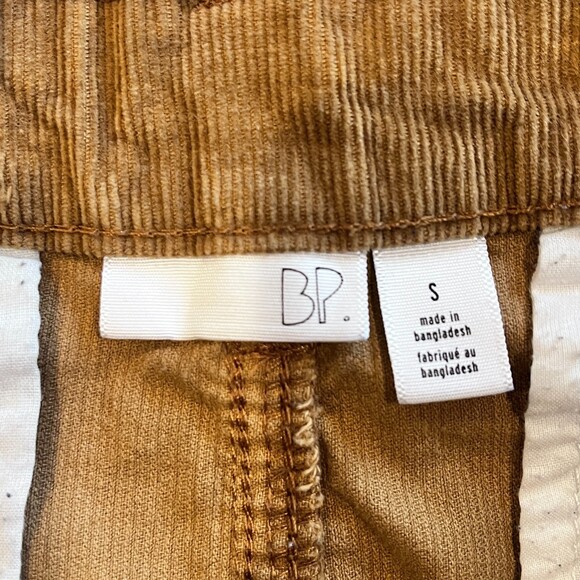 BP Brass Plum Nordstrom Brown Corduroy Mini Skirt A-Line Small - Picture 4 of 6